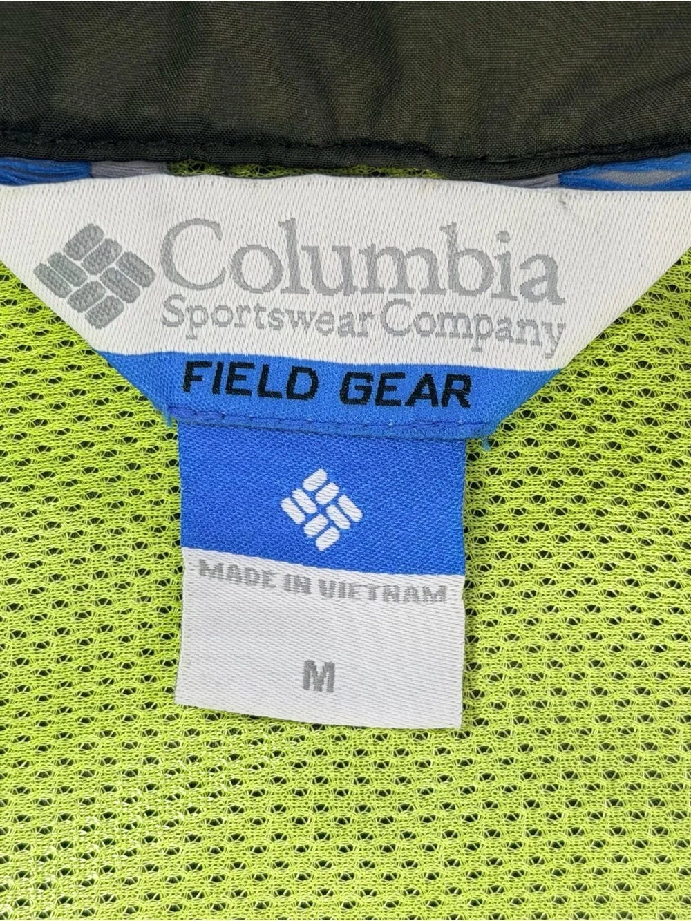 Columbia Field Gear Windbreaker/Rain Jacket Size M Men’s